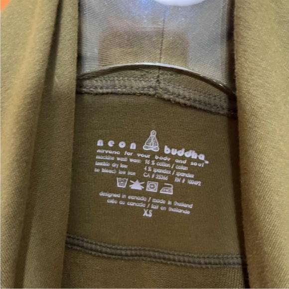 Neon Buddha Green Jacket Size XS - Picture 2 of 7